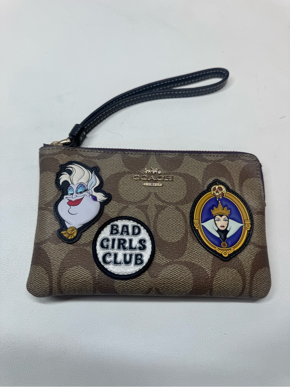 Coach X Disney Villains wristlet